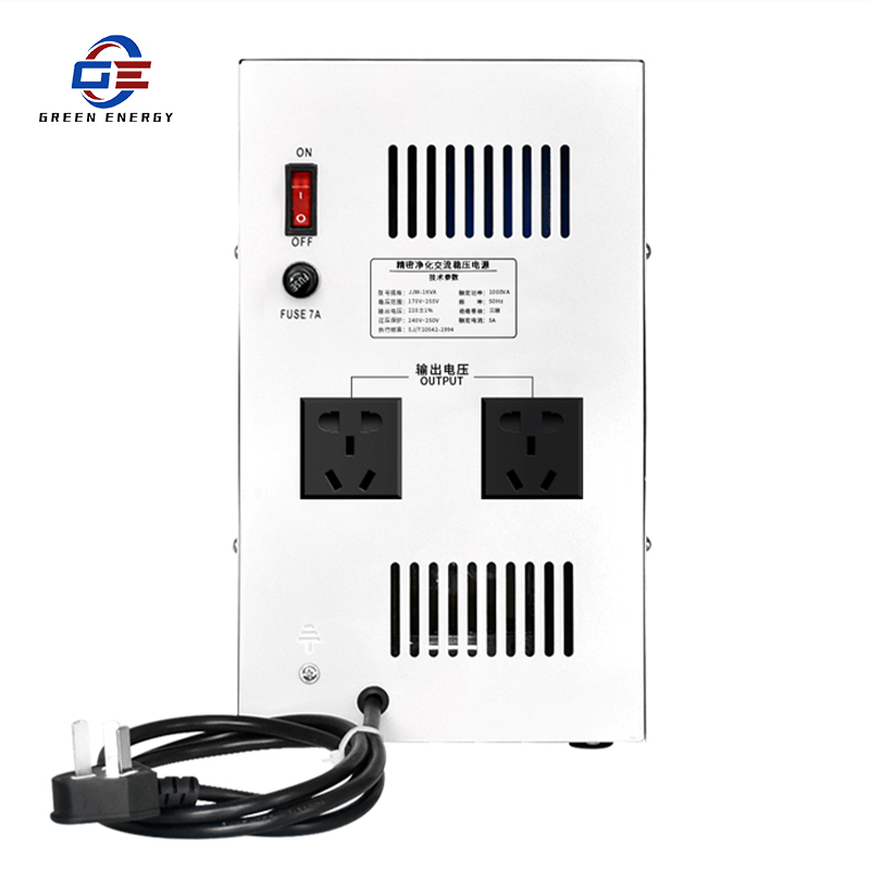 JJW Single-Phase High-Precision Purification Non-Contact AC Voltage Stabilizer