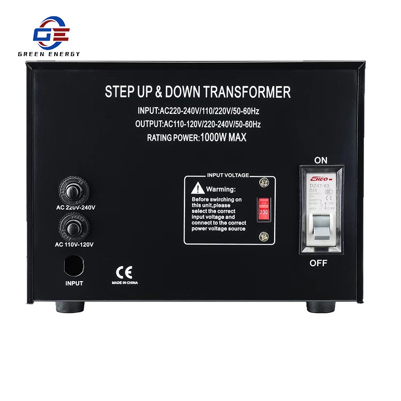220V to 110V 100VA-5000VA Voltage Converter Step Up & Down Transformer