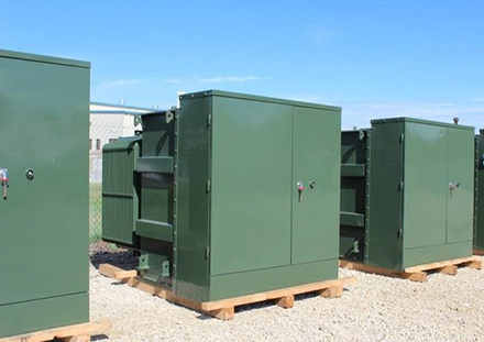 2500kva 12.47KV to 480V Three Phase Pad Mounted Transformer to USA
